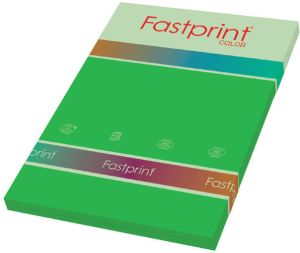 Fastprint Kopieerpapier A4 120gr grasgroen 100vel