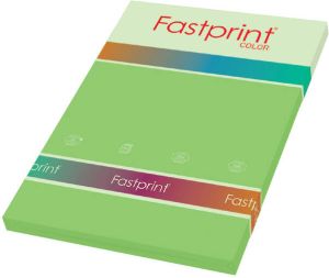Fastprint Kopieerpapier A4 120gr helgroen 100vel