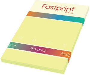 Fastprint Kopieerpapier A4 120gr kanariegeel 100vel