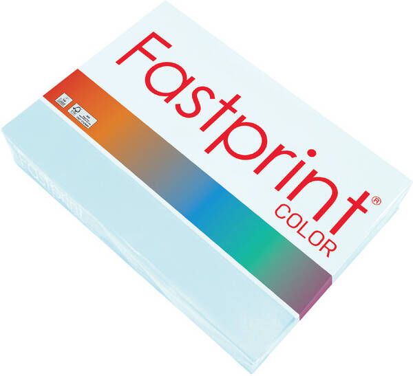 Fastprint Kopieerpapier A4 120gr lichtblauw 250vel