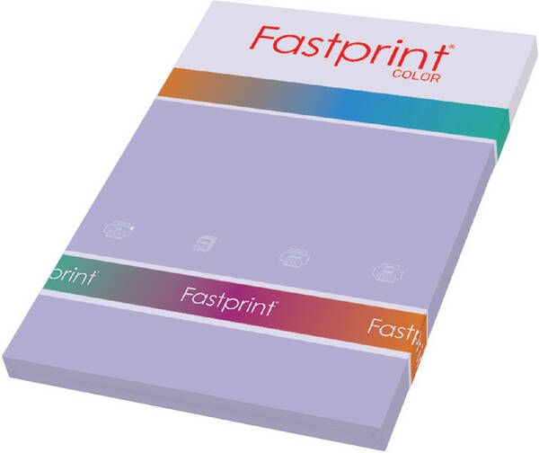 Fastprint Kopieerpapier A4 120gr lila 100vel
