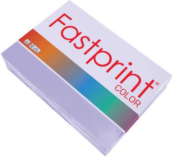 Fastprint Kopieerpapier A4 120gr lila 250vel