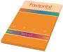 Fastprint Kopieerpapier A4 120gr oranje 100vel - Thumbnail 2