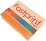 Fastprint Kopieerpapier A4 120gr oranje 250vel - Thumbnail 2