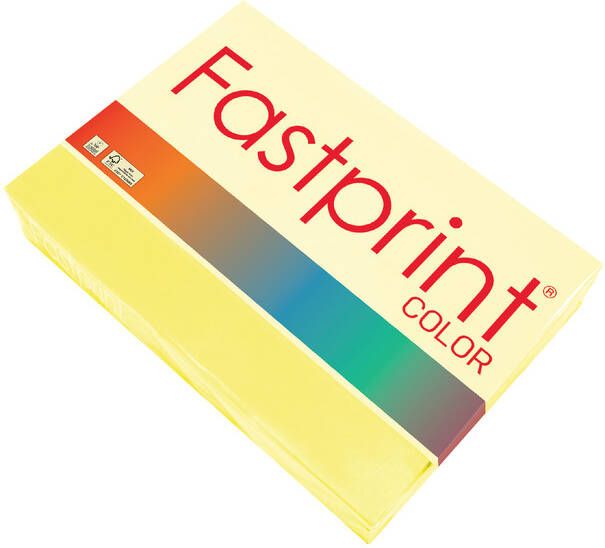 Fastprint Kopieerpapier A4 120gr zwavelgeel 250vel