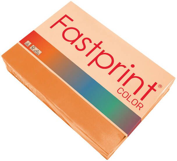 Fastprint Kopieerpapier A4 160gr oranje 250vel