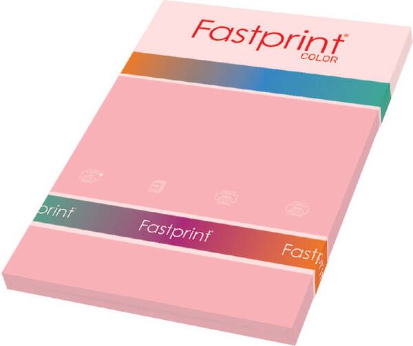 Quantore Kopieerpapier Colour A4 160gr roze 50 vel