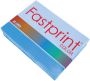 Fastprint Kopieerpapier A4 80gr diepblauw 500vel - Thumbnail 2