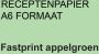 Fastprint Receptpapier A6 80gr appelgroen 2000vel - Thumbnail 1