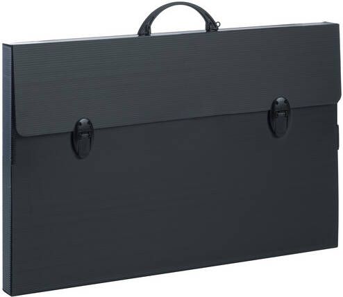 Favorit Tekenkoffer Every Line 735x520x30mm zwart