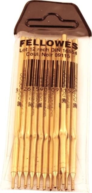 Fellowes Balpenvulling DIN voor baliepen zwart 12 stuks