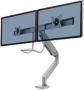 Fellowes Eppaâ¢ Crossbar Monitorarm voor 2 beeldschermen Zilver - Thumbnail 2