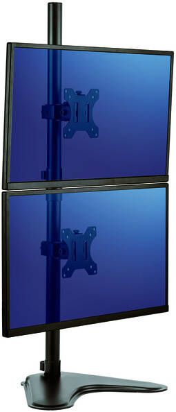 Fellowes Professional Seriesâ¢ dubbele verticale monitorarm vrijstaand - Foto 2