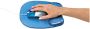 Fellowes Muismat met polssteun Crystals gel transparant blauw - Thumbnail 2