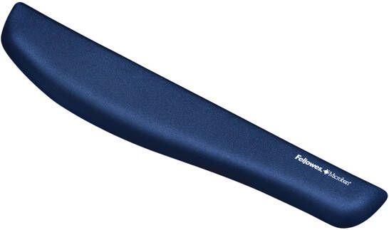 Fellowes Plush Touchâ¢ toetsenbord polssteun blauw