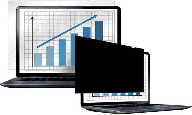 Fellowes PrivaScreenâ¢ black-out privacy filter 24" breedbeeld 16:09 - Foto 1