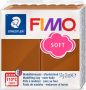 Fimo Staedtler Boetseerklei Fimo soft 57 gram caramel - Thumbnail 1