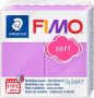 Fimo Staedtler Boetseerklei Fimo soft 57 gram lavendel - Thumbnail 1