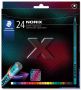 Staedtler Norix kleurpotlood etui van 24 stuks in geassorteerde kleuren - Thumbnail 2