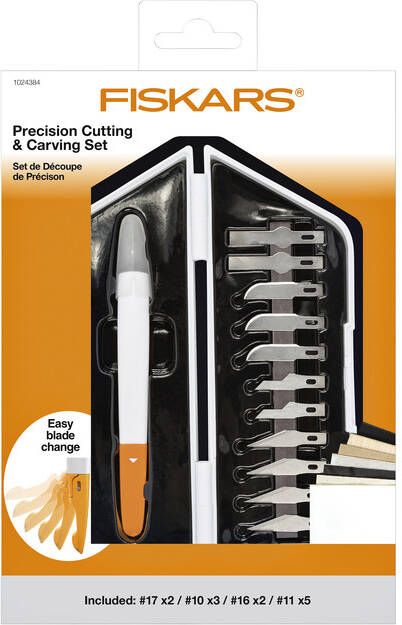 Fiskars Snijmes Premium Precision 12-delig