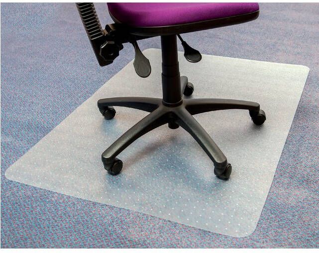 Floortex stoelmat PVC 120x90cm voor zachte vloeren