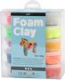 Foam Clay Klei basic 10 x 35gr 10 kleuren - Thumbnail 1