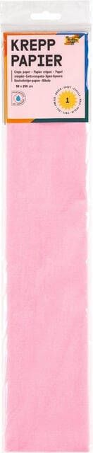Folia Paper Crêpepapier Folia 250x50cm nr119 roze