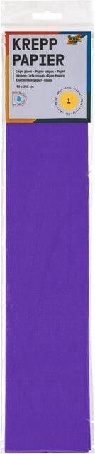 Folia Paper Crêpepapier Folia 250x50cm nr122 donker violet - Foto 2