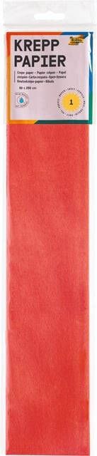 Folia Paper Crêpepapier Folia 250x50cm nr134 felrood