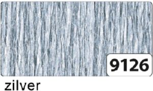 Folia Paper Crepepapier Folia rol 250x50cm nr9126 zilver