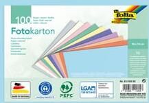 Folia Paper Fotokarton Folia 300gr 50x70cm 100vel pastelkleuren