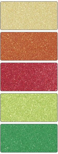 Folia Paper Glitterkarton Folia 50x70cm 300gr 5 vel oriental assorti