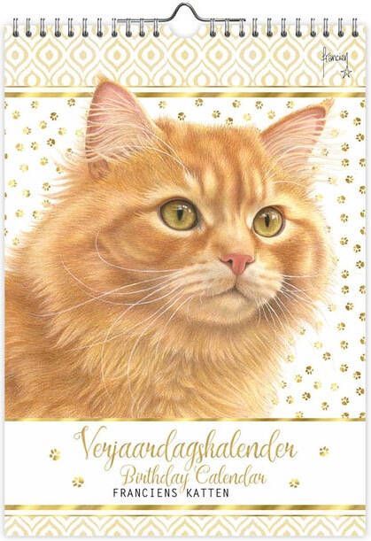 Franciens Katten Verjaardagskalender "Jeroen" A4