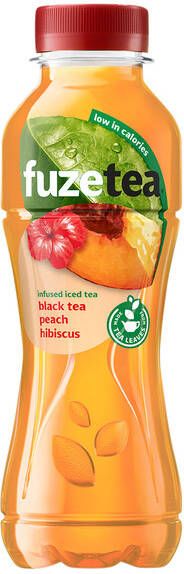 Fuze Tea Frisdrank FuzeTea peach hibiscus PET 0.40L