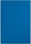 GBC Voorblad A4 lederlook met venster blauw 50 stuks - Thumbnail 1