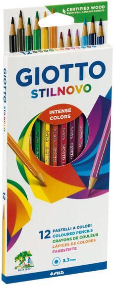 Giotto Potlood Stilnovo assorti 12 stuks