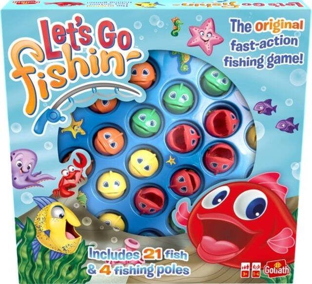 Goliath Spel Let's Go Fishing original
