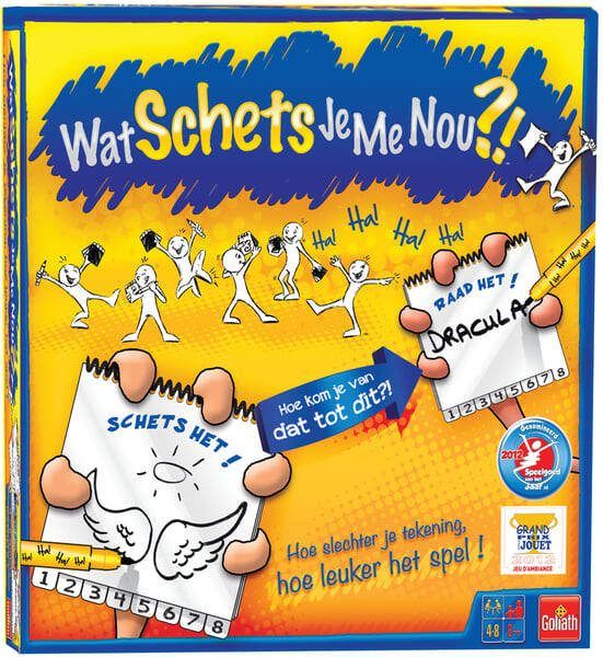Goliath Spel Wat schets je me nou?! 6 spelers