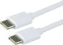 Greenmouse kabel USB-C naar USB-C 1 m wit - Thumbnail 2