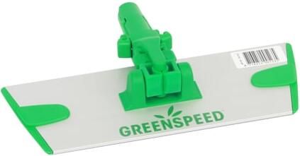 Greenspeed Vlakmopplaat Q-line Velcro 23cm groen