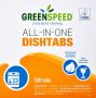 Greenspeed All-In-One vaatwastabletten 3 in 1 werking 100 stuks 1.8 kg - Thumbnail 2