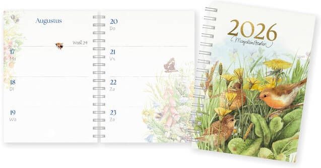 Hallmark Agenda 2026 Marjolein Bastin grootletter 7dagen 2pagina's