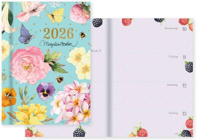 Hallmark Agenda 2026 Marjolein Bastin S Bloemen 7dagen 2pagina's