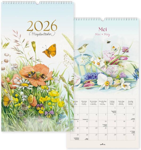 Hallmark Maandkalender 2026 Marjolein Bastin L 1maand 1pagina