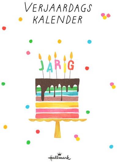 Hallmark Verjaardagskalender kort Pretty Cute 21x30cm