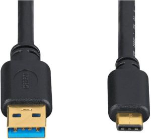 Hama Kabel USB 3.1 USB A C 180cm zwart