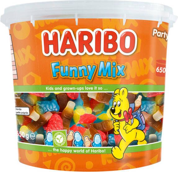 Haribo Funny Mix 650gram - Foto 1