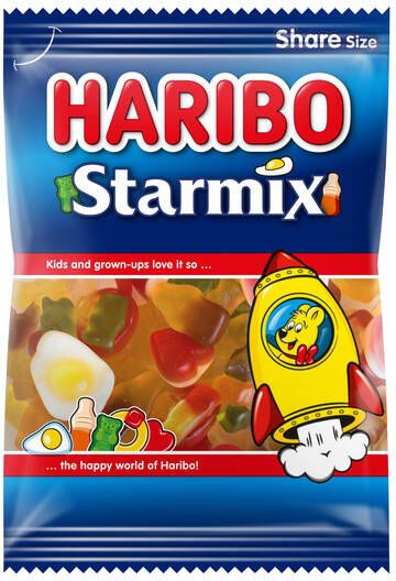 Haribo Snoep Starmix zak 250gr