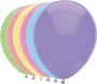 Haza Ballon uni 30cm 100 stuks pastel assorti - Thumbnail 2