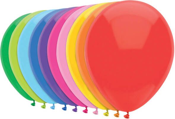 Haza Ballonnen gekleurd 20 stuks 30 cm